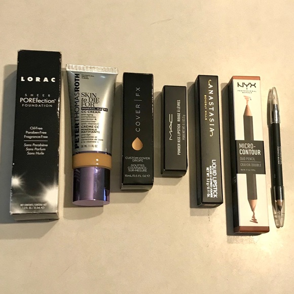 MAC Cosmetics Other - New Makeup Bundle Lorac, Anastasia, MAC, NYX...